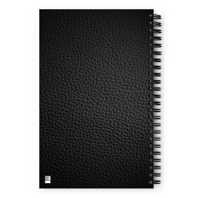 Spiral notebook with 3 stripes (Printed cover) - IamSEAWOLF shop