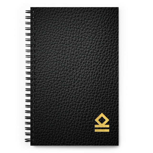 Spiral notebook with 2 stripes (Printed cover) - IamSEAWOLF shop