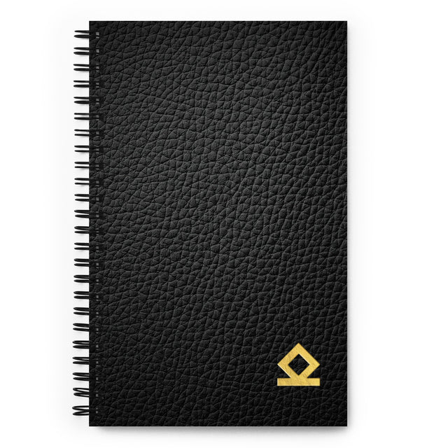 Spiral notebook with 1 stripe (Printed cover) - IamSEAWOLF shop