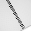 Spiral notebook with 1 stripe (Printed cover)