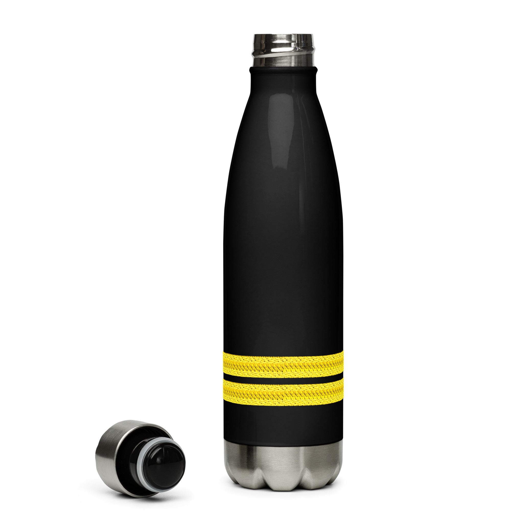 Stainless steel water bottle for Second Officer (choose epaulette)