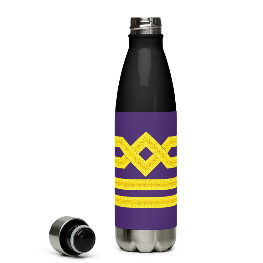 Stainless steel water bottle for Chief Engineer (choose epaulettes) - IamSEAWOLF shop