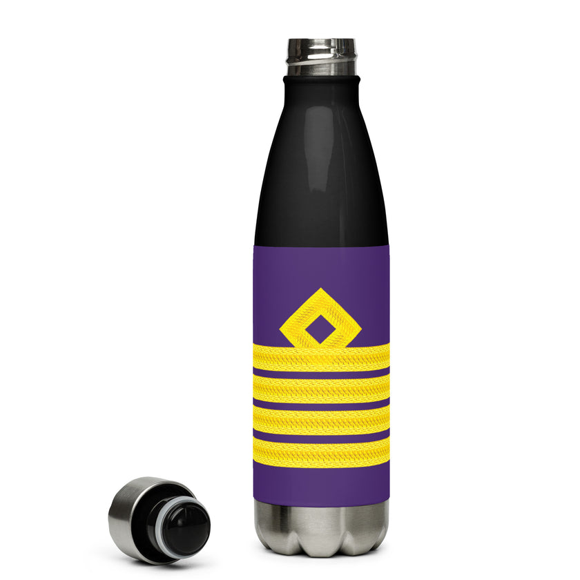 Stainless steel water bottle for Chief Engineer (choose epaulettes) - IamSEAWOLF shop
