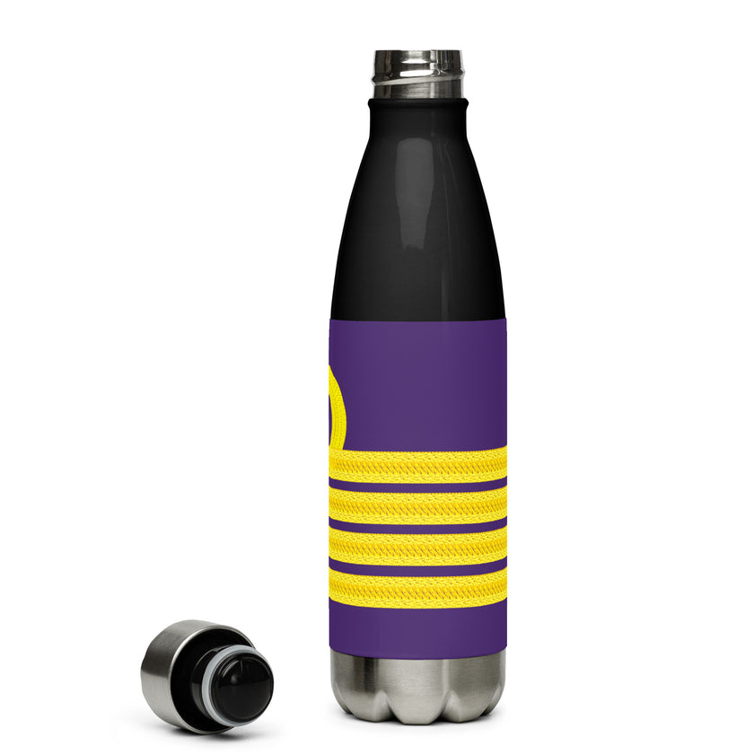Stainless steel water bottle for Chief Engineer (choose epaulettes) - IamSEAWOLF shop