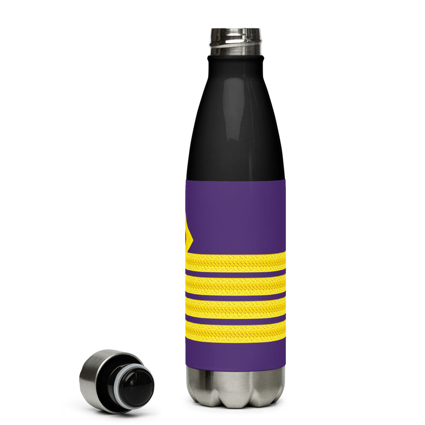 Stainless steel water bottle for Chief Engineer (choose epaulettes) - IamSEAWOLF shop