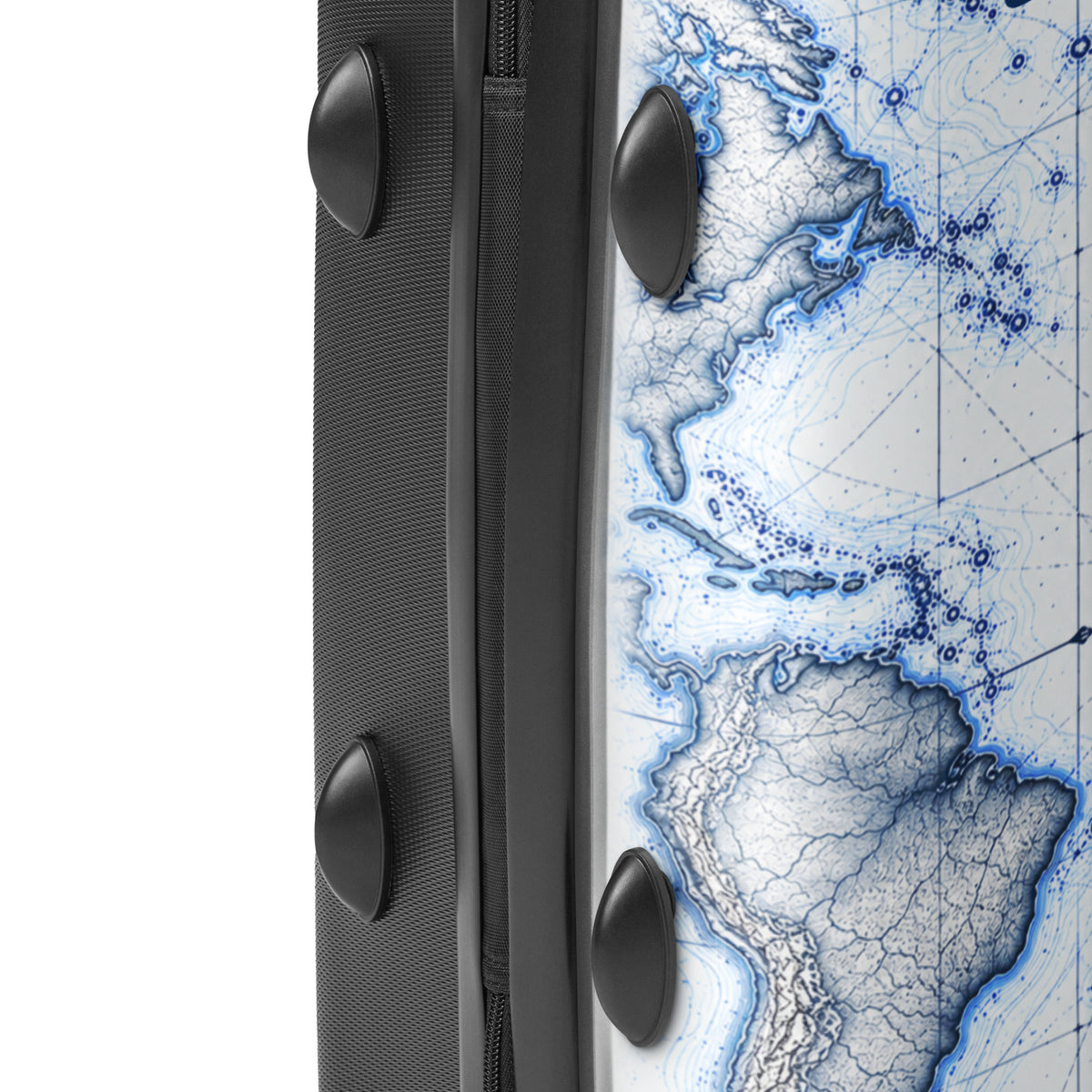 Personalized Hard-Shell Suitcase with 360° Spinner Wheels
