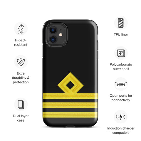 Chief Officer iPhone-Hülle (Epaulette auswählen)