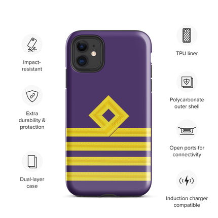 Chief Engineer iPhone Case (choose epaulette) - IamSEAWOLF shop