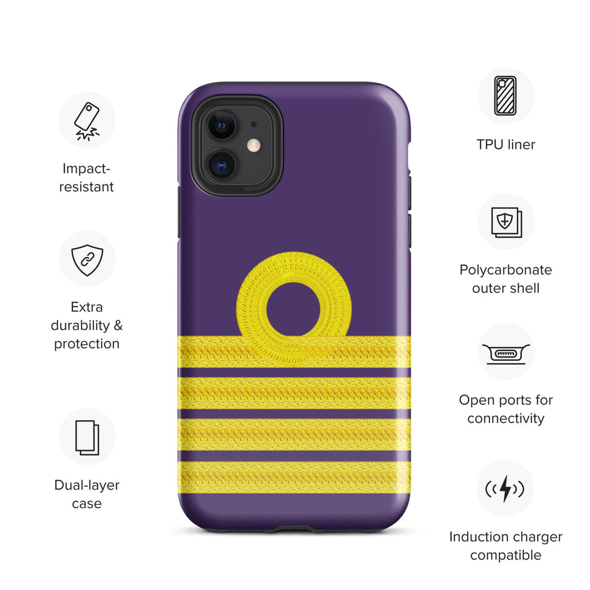 Chief Engineer iPhone Case (choose epaulette) - IamSEAWOLF shop