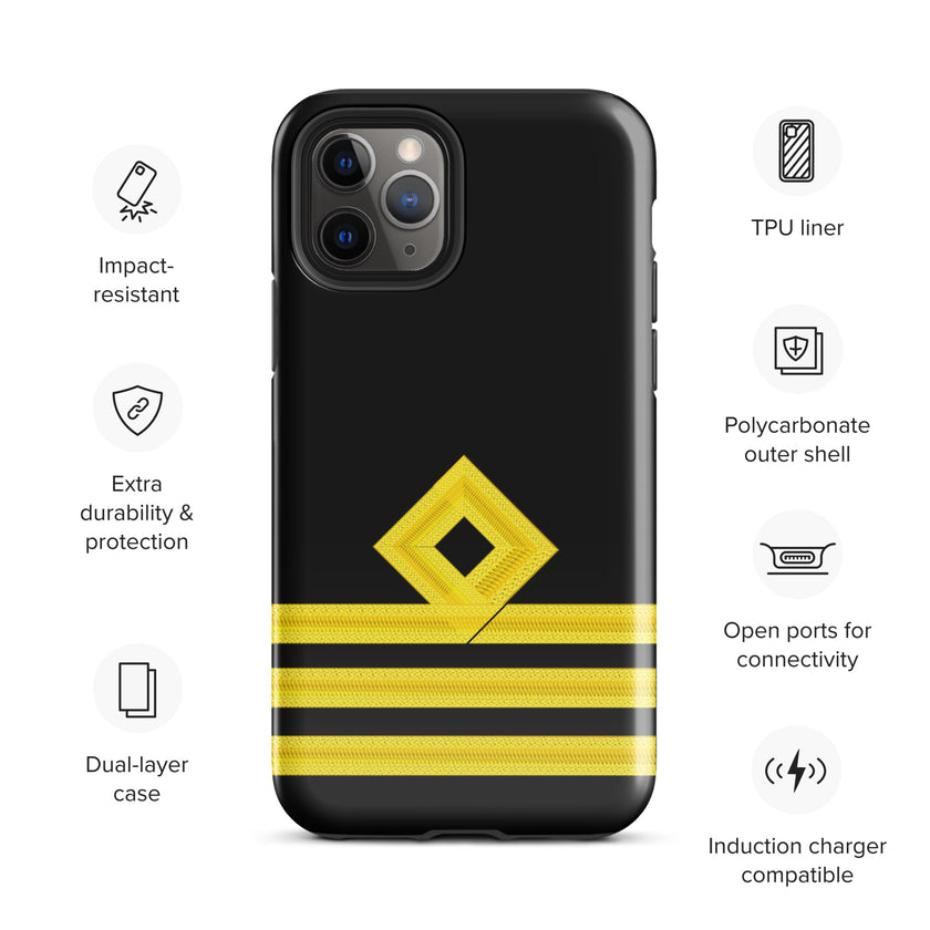 Chief Officer iPhone Case (choose epaulette) - IamSEAWOLF shop