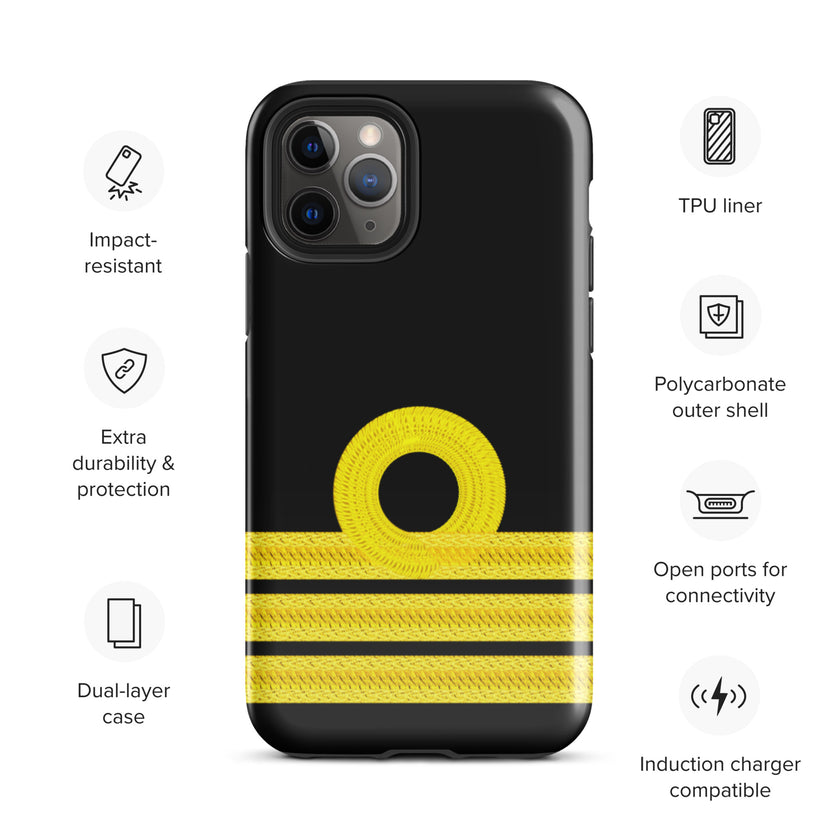 Chief Officer iPhone Case (choose epaulette) - IamSEAWOLF shop