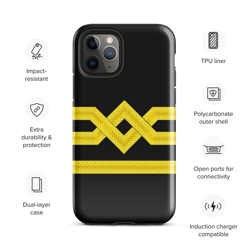 Chief Officer iPhone-Hülle (Epaulette auswählen)