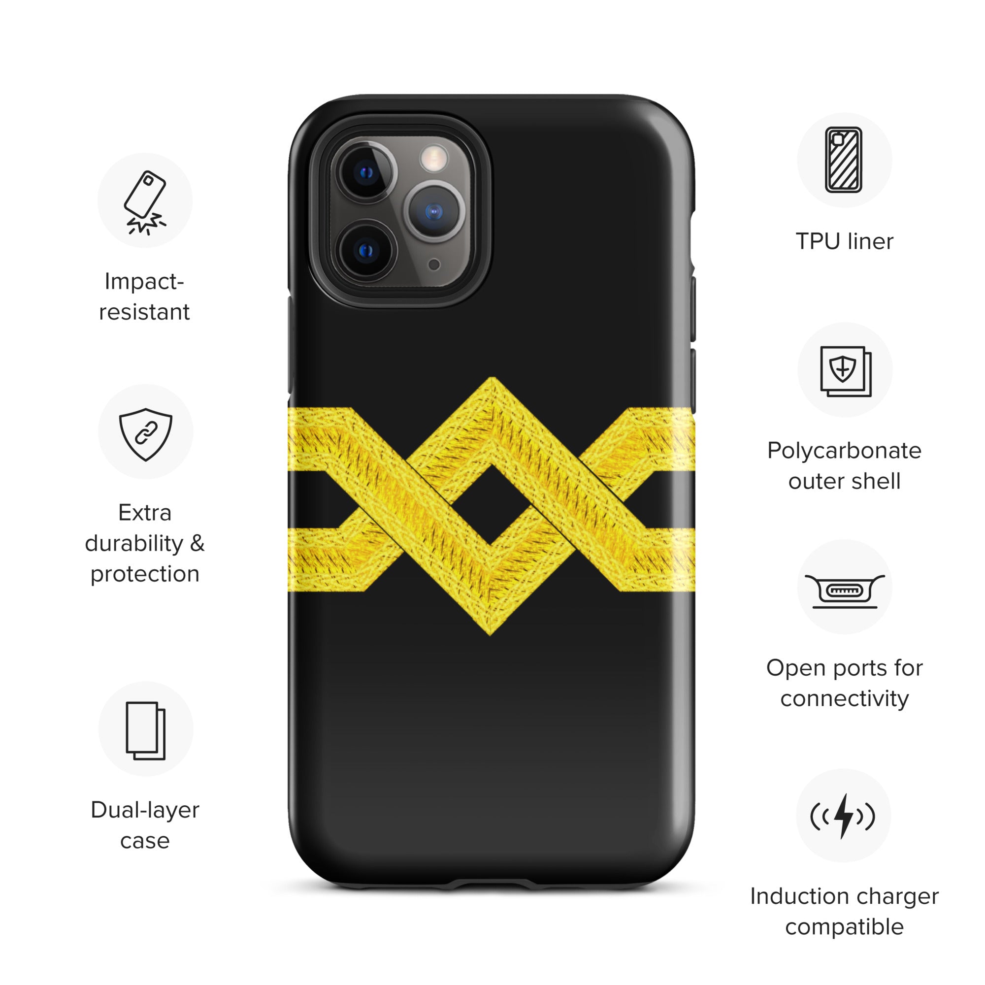 Second Officer iPhone Case (choose epaulette)