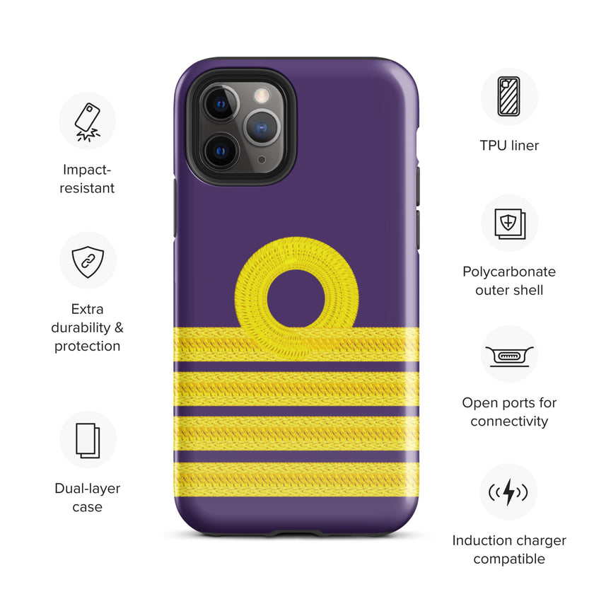 Chief Engineer iPhone Case (choose epaulette) - IamSEAWOLF shop