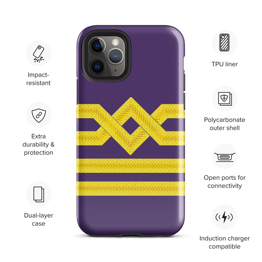 iPhone-Hülle „Chefingenieur“ (Schulterklappe auswählen)