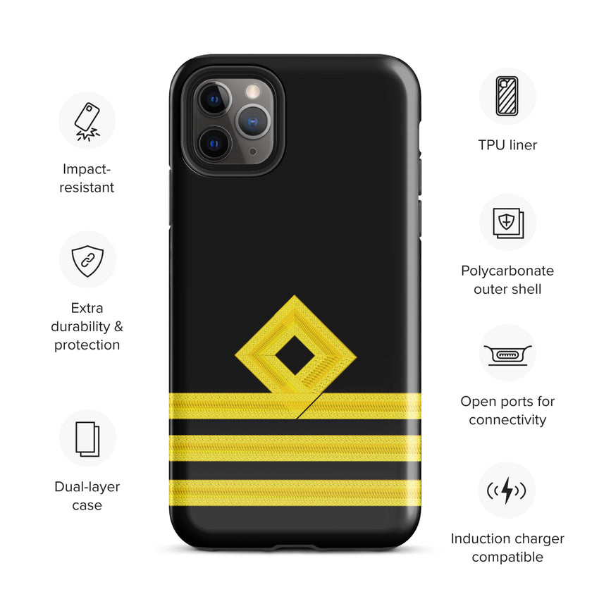 Chief Officer iPhone Case (choose epaulette) - IamSEAWOLF shop