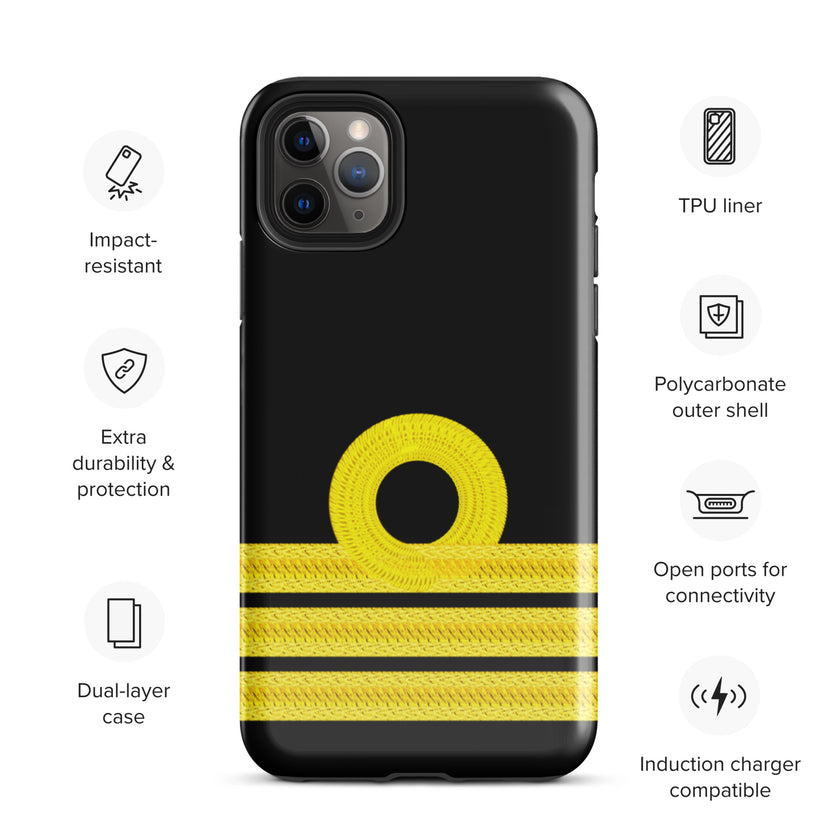 Chief Officer iPhone Case (choose epaulette) - IamSEAWOLF shop