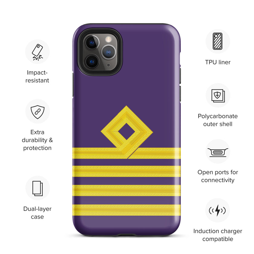 Chief Engineer iPhone Case (choose epaulette) - IamSEAWOLF shop