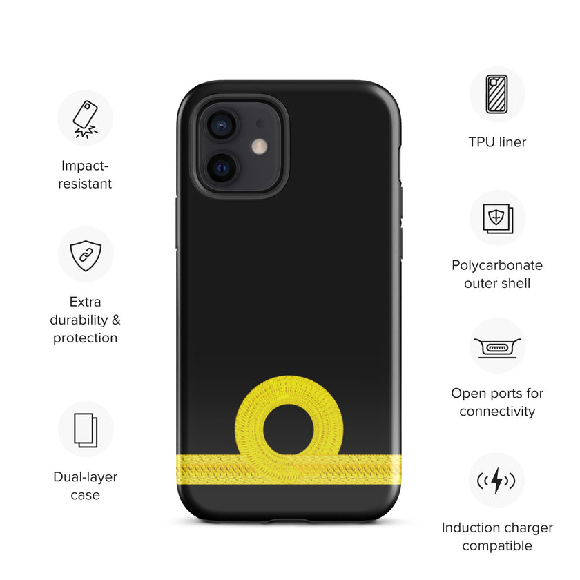 Third Officer iPhone Case (choose epaulette) - IamSEAWOLF shop