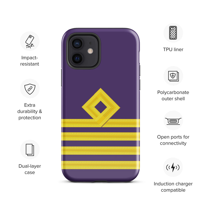 Chief Engineer iPhone Case (choose epaulette) - IamSEAWOLF shop