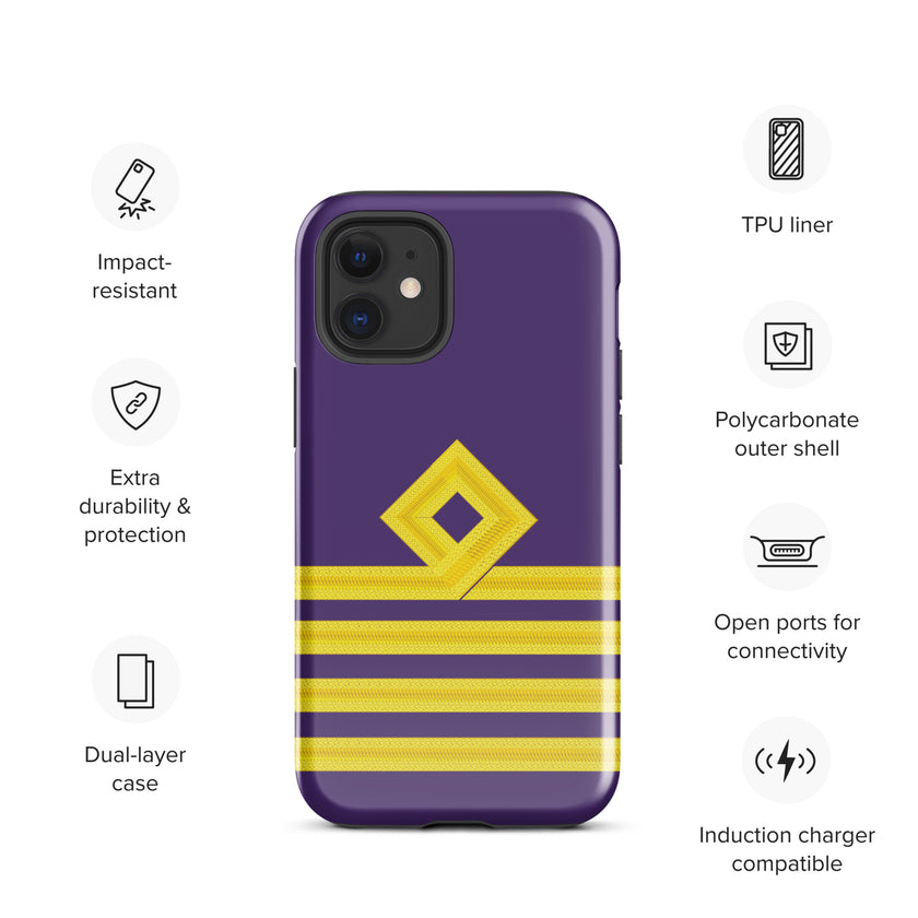 Chief Engineer iPhone Case (choose epaulette) - IamSEAWOLF shop