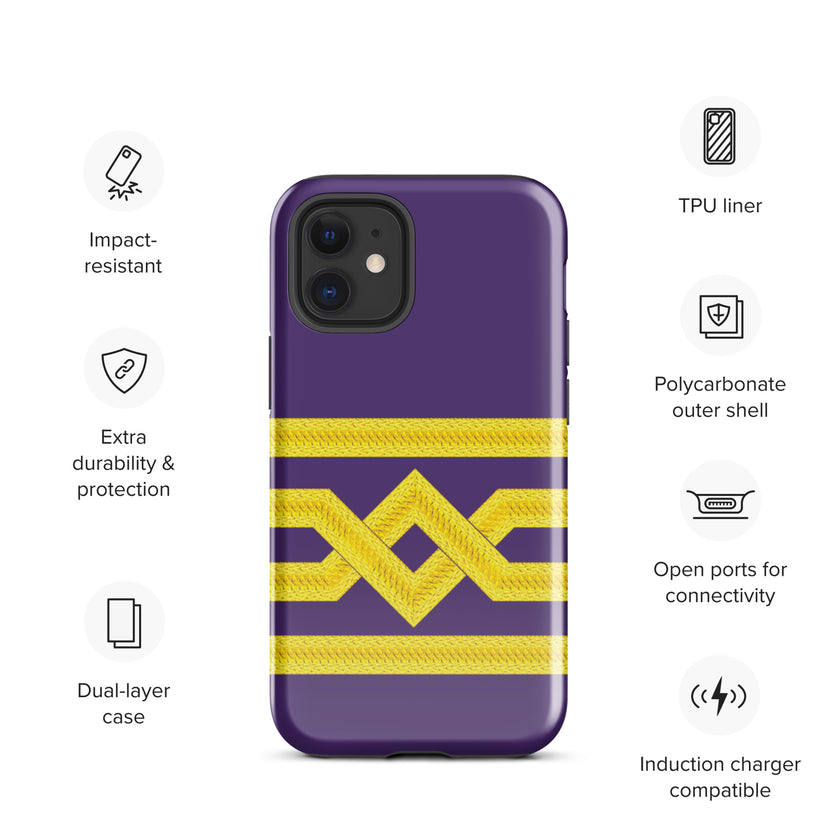 iPhone-Hülle „Chefingenieur“ (Schulterklappe auswählen)