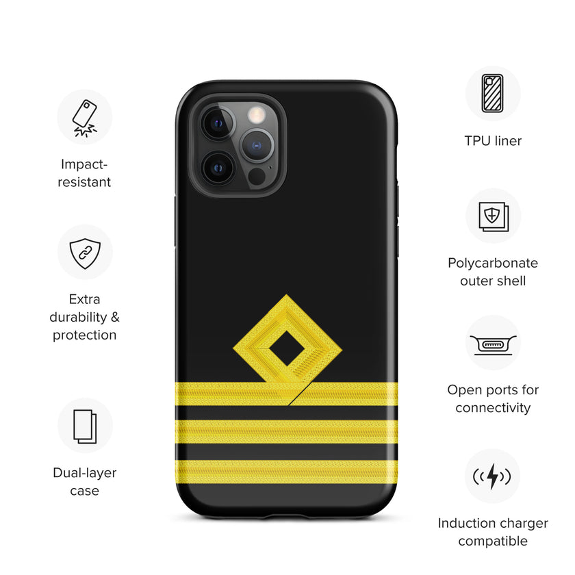 Chief Officer iPhone Case (choose epaulette) - IamSEAWOLF shop