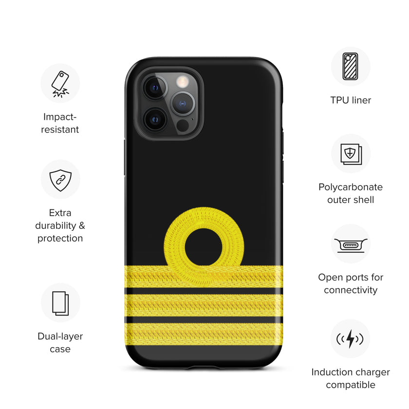 Chief Officer iPhone Case (choose epaulette) - IamSEAWOLF shop