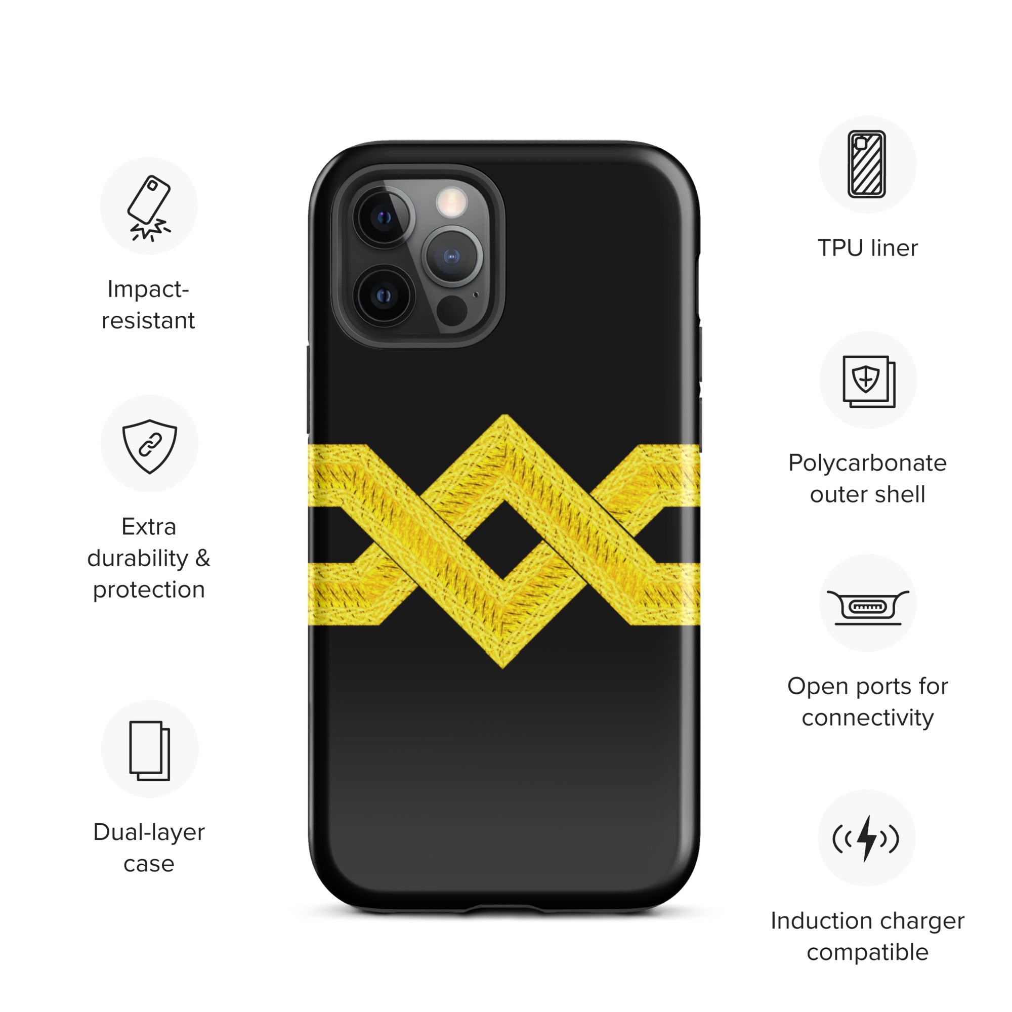 Second Officer iPhone Case (choose epaulette)