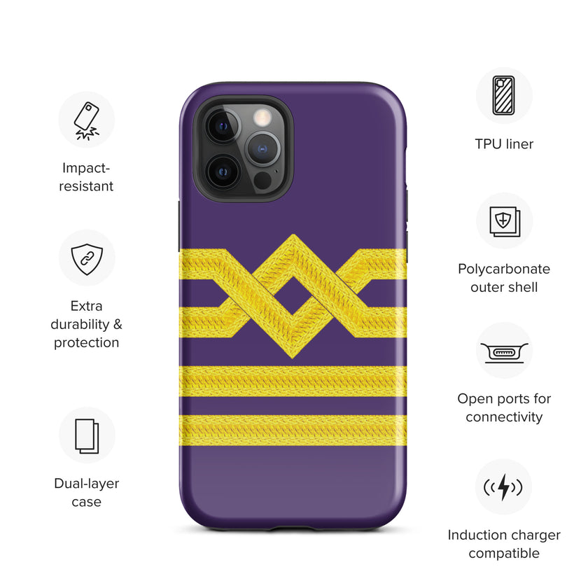 iPhone-Hülle „Chefingenieur“ (Schulterklappe auswählen)