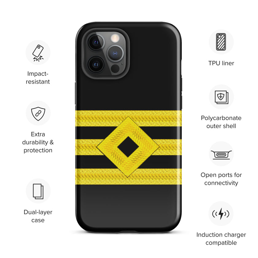 Chief Officer iPhone-Hülle (Epaulette auswählen)