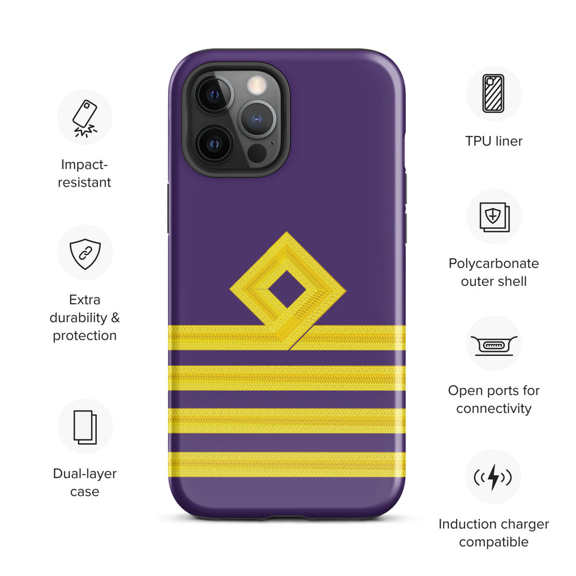 Chief Engineer iPhone Case (choose epaulette) - IamSEAWOLF shop