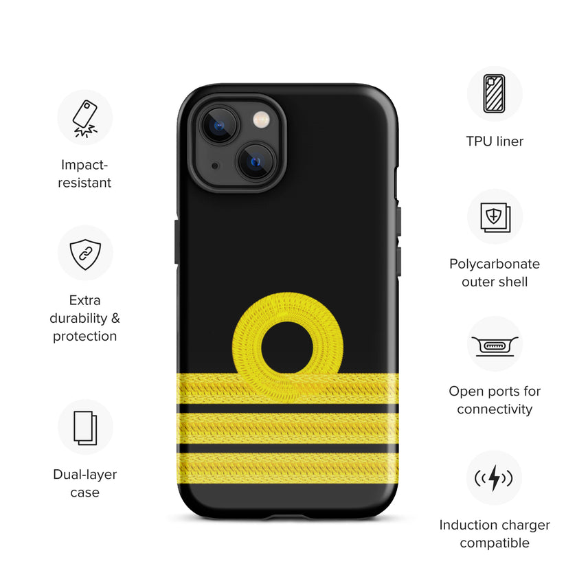 Chief Officer iPhone Case (choose epaulette) - IamSEAWOLF shop