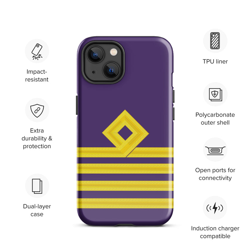 Chief Engineer iPhone Case (choose epaulette) - IamSEAWOLF shop