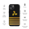 iPhone case propeller and stripes