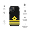 Chief Officer iPhone Case (choose epaulette)