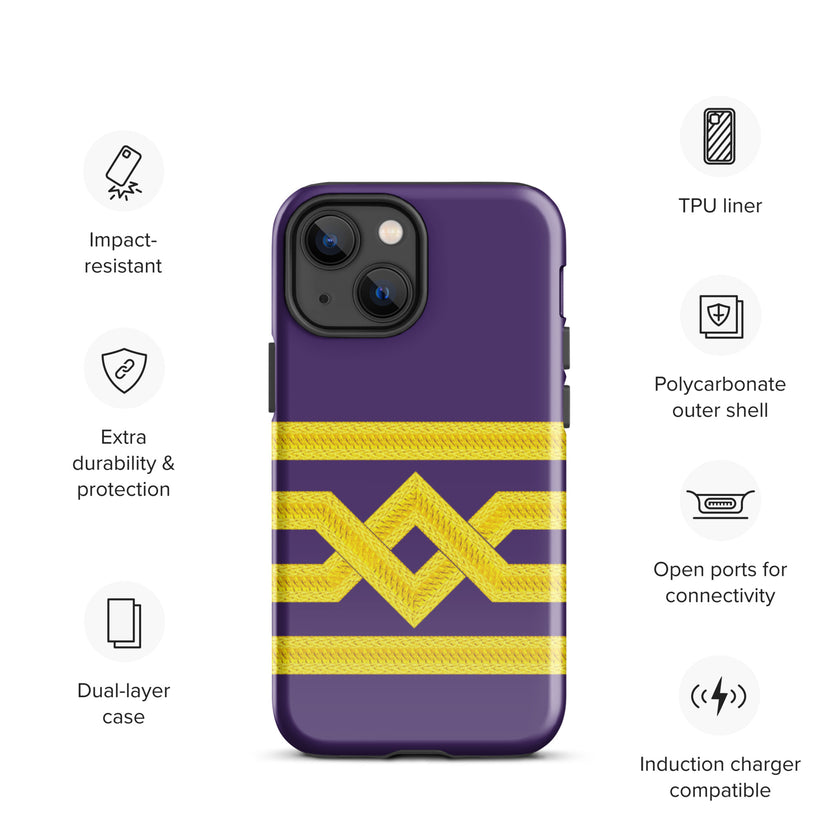 iPhone-Hülle „Chefingenieur“ (Schulterklappe auswählen)