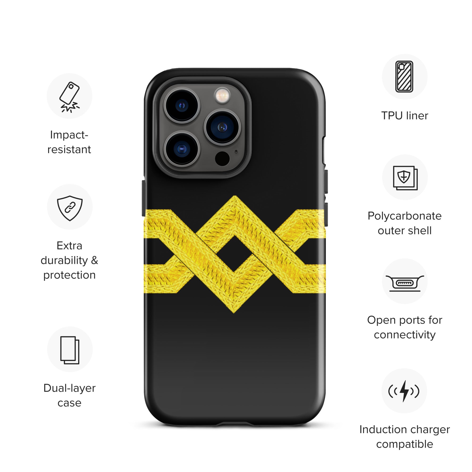 Second Officer iPhone Case (choose epaulette)