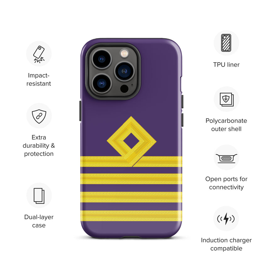 Chief Engineer iPhone Case (choose epaulette) - IamSEAWOLF shop