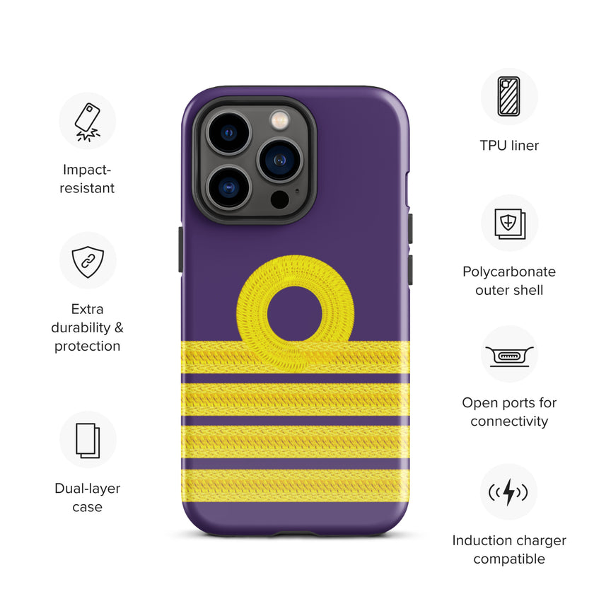 Chief Engineer iPhone Case (choose epaulette) - IamSEAWOLF shop