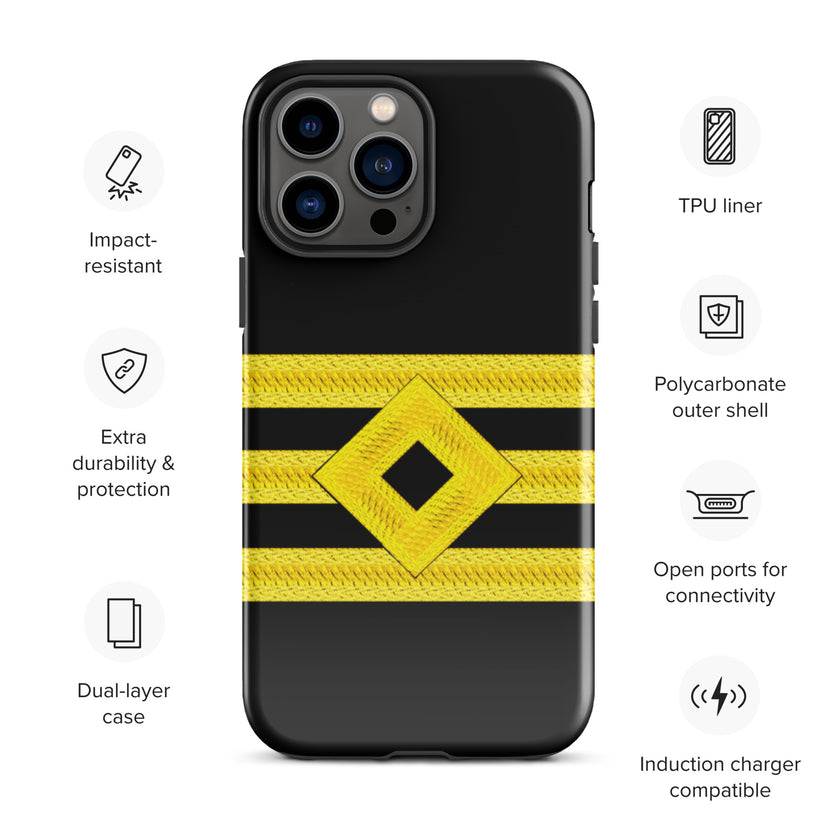 Chief Officer iPhone-Hülle (Epaulette auswählen)