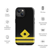 Second Officer iPhone Case (choose epaulette)