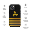 iPhone case propeller and stripes