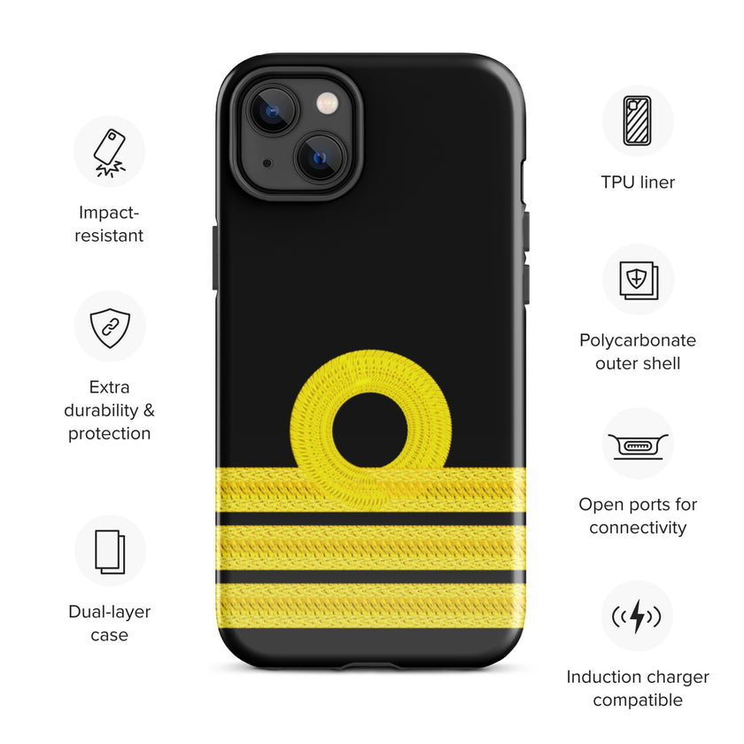 Chief Officer iPhone-Hülle (Epaulette auswählen)