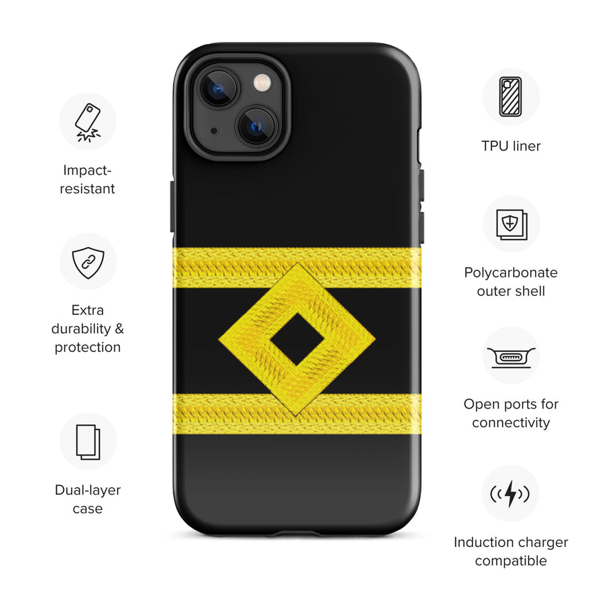Second Officer iPhone Case (choose epaulette)