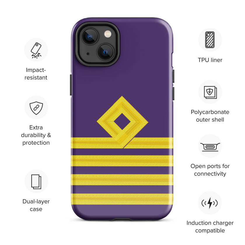 Chief Engineer iPhone Case (choose epaulette) - IamSEAWOLF shop