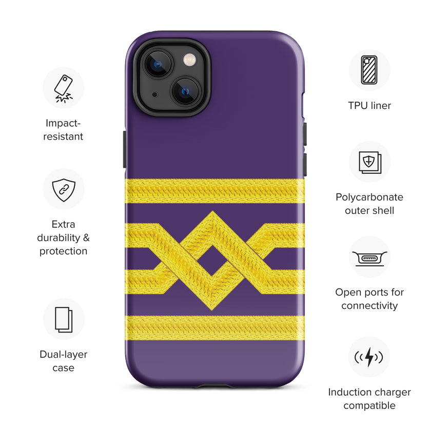 iPhone-Hülle „Chefingenieur“ (Schulterklappe auswählen)