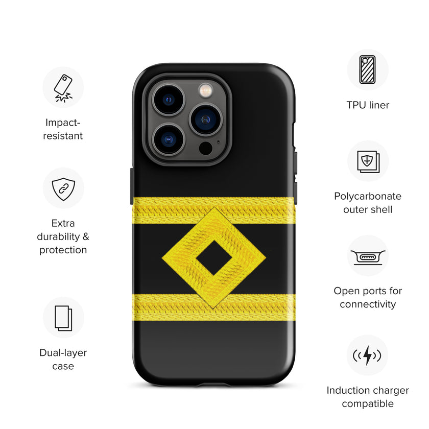 Second Officer iPhone Case (choose epaulette)