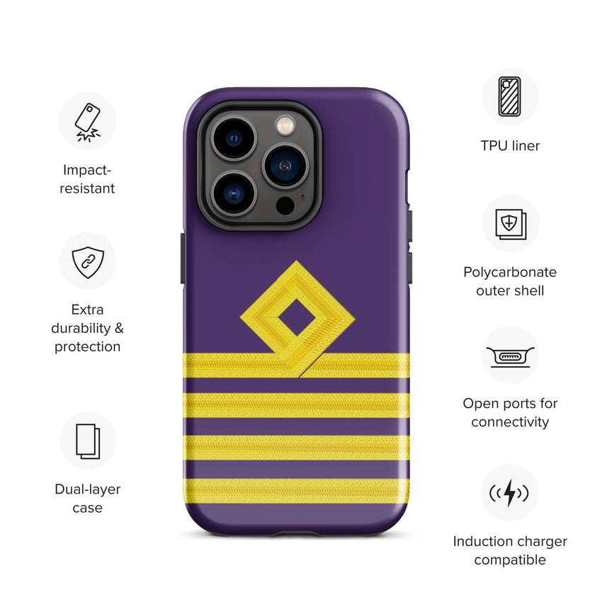 Chief Engineer iPhone Case (choose epaulette) - IamSEAWOLF shop