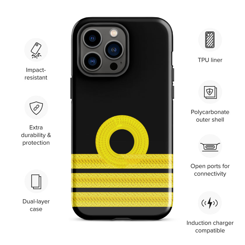 Chief Officer iPhone-Hülle (Epaulette auswählen)
